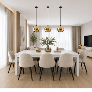 Lampa wisząca MIRROR GLOW - M złota 30 cm small 1