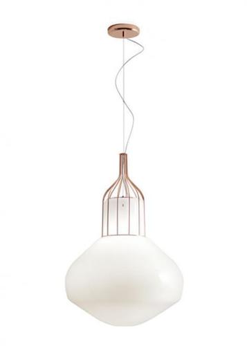 Sprawdź Lampa wisząca Fabbian Aérostat 43cm - błyszcząca miedź - F27A13 41