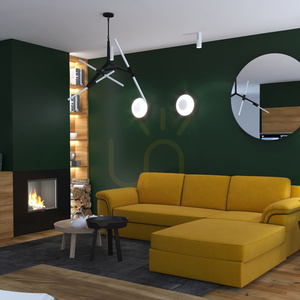 Lampa wisząca STICKS-6 czarna small 7