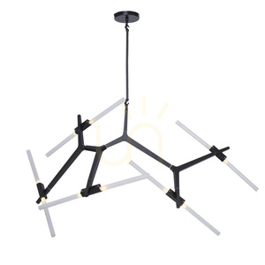 Lampa wisząca STICKS-10 czarna 0 Lampa wisząca STICKS-10 czarna small 0