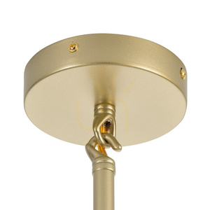 Lampa wisząca Step into Design STICKS-10 złota matowa 10×G9 120 cm small 6