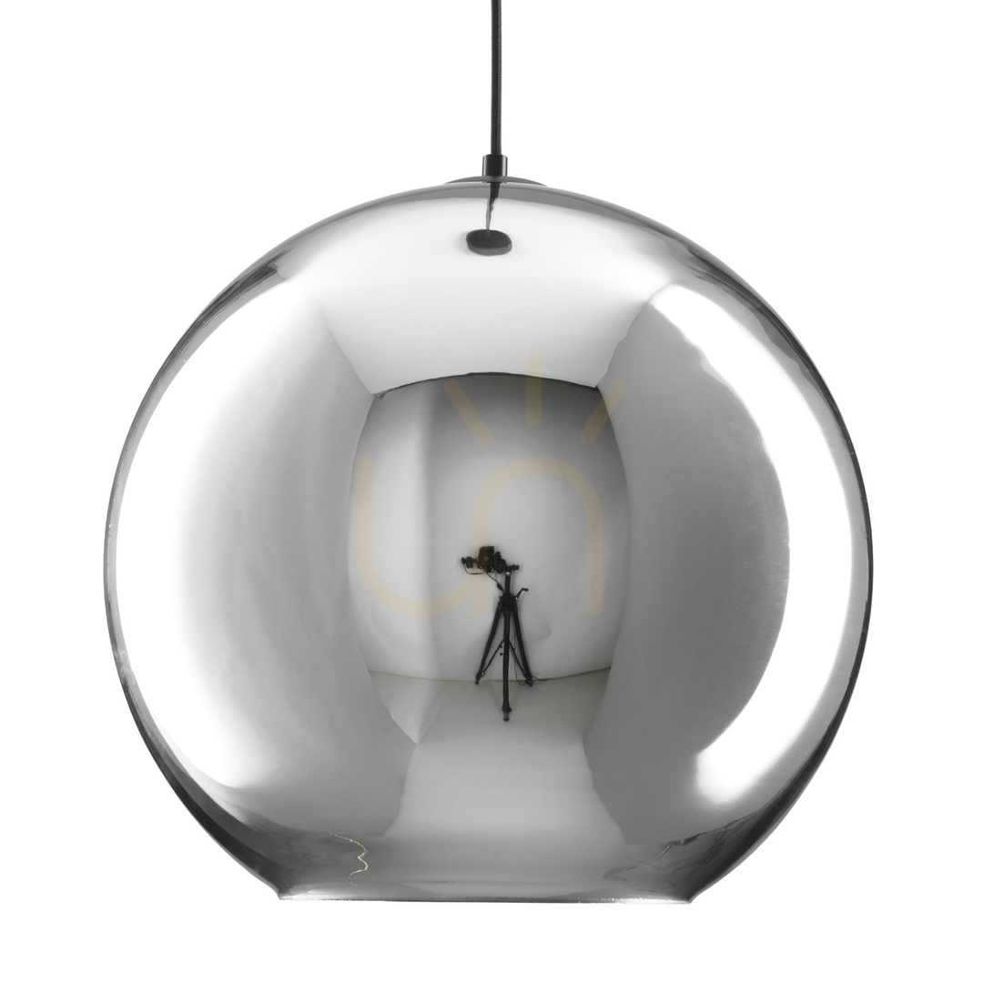 Obejrzyj Lampa wisząca MIRROR GLOW - L chrom 40 cm Lampa wisząca MIRROR GLOW - L chrom 40 cm