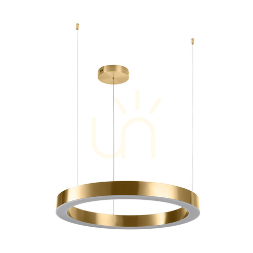 Sprawdź Lampa wisząca CIRCLE 60 LED mosiądz 60 cm