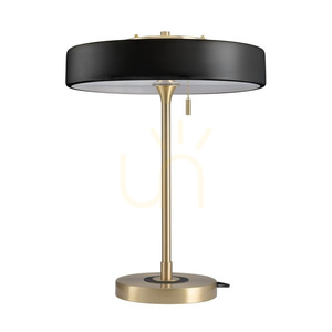 Lampa stołowa ARTDECO czarno - złota small 3