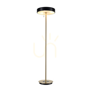 Lampa podłogowa ARTDECO czarno - złota 162 cm 3 Lampa podłogowa ARTDECO czarno - złota 162 cm small 3