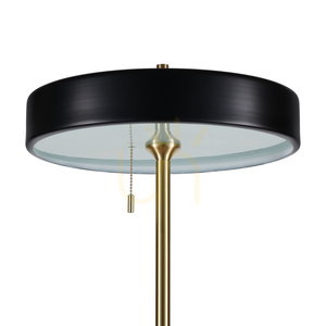 Lampa podłogowa ARTDECO czarno - złota 162 cm 4 Lampa podłogowa ARTDECO czarno - złota 162 cm small 4