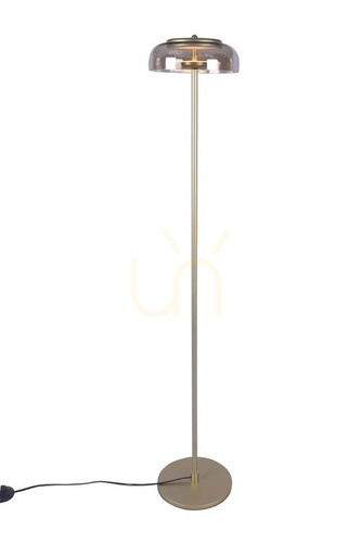 Sprawdź Lampa stojąca DISCO LED, złoty mat