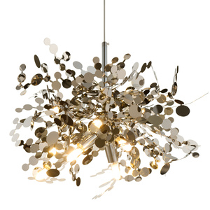 Lampa wisząca MONETTI chrom 40 cm small 4