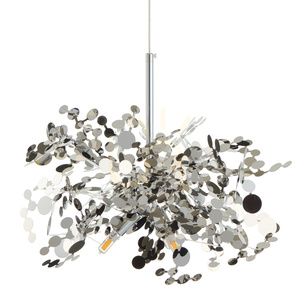 Lampa wisząca MONETTI chrom 40 cm small 7