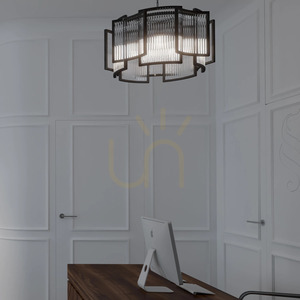 Lampa wisząca IMPERIO czarna 80 cm 2 Lampa wisząca IMPERIO czarna 80 cm small 2