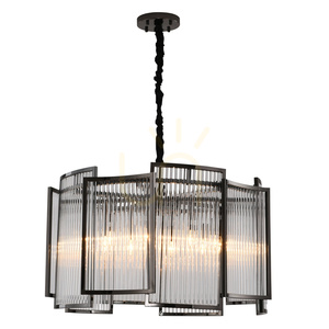 Lampa wisząca IMPERIO czarna 80 cm 4 Lampa wisząca IMPERIO czarna 80 cm small 4