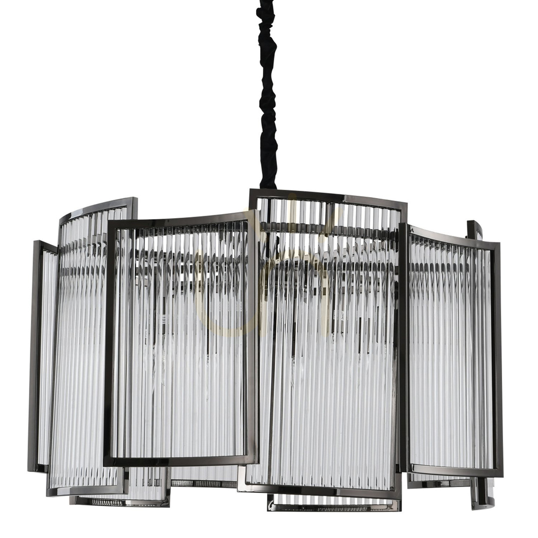 Sprawdź Lampa wisząca IMPERIO czarna 80 cm Lampa wisząca IMPERIO czarna 80 cm