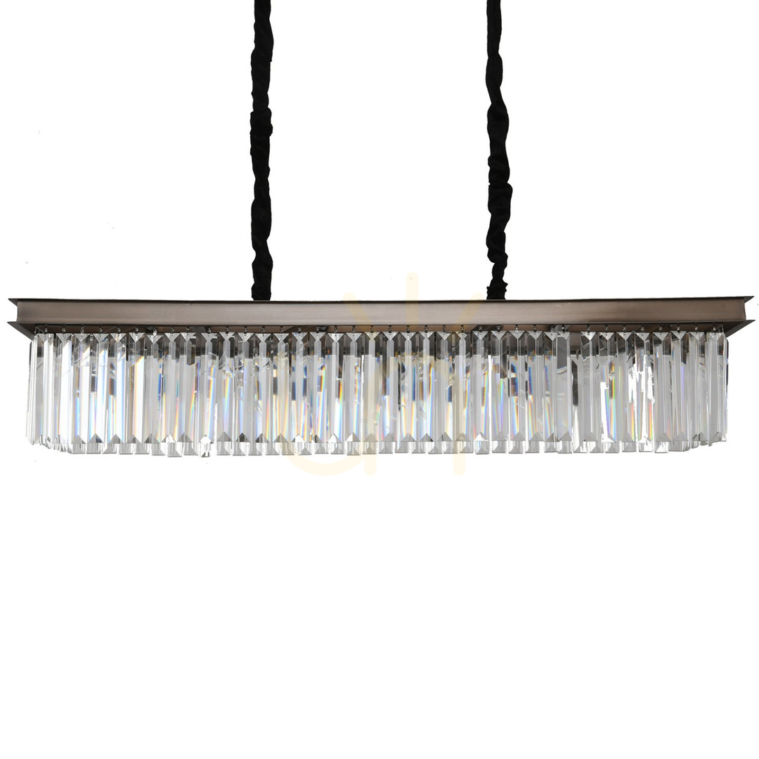 Obejrzyj Lampa wisząca SPARKLE SINGLE antracyt szczotkowany 100 cm Lampa wisząca SPARKLE SINGLE antracyt szczotkowany 100 cm