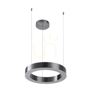 Lampa wisząca CIRCLE 40 LED tytanowa 40 cm small 0