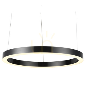 Lampa wisząca CIRCLE 80 LED tytanowy 80 cm small 8