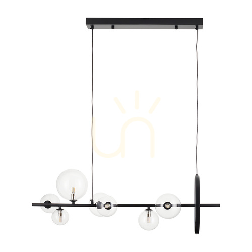 Sprawdź Lampa wisząca ORION LONG-90 czarna 90 cm