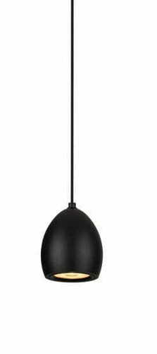 Sprawdź Lampa wisząca Max Light Comet Round P0433 czarna LED 1x5W 3000K 7 cm