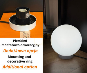 Zestaw kule ogrodowe LUNA BALLS 20/30/40 cm – LED E27, odporne na UV small 16