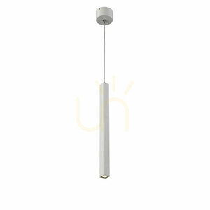 Lampa wisząca Elkim CUBI 045 MINI 3W 3000K biała, tuba 35 cm small 1