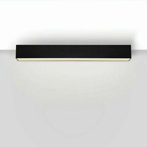 Lampa liniowa sufitowa Elkim LUPINUS/N SQ 115 L-890 DP czarna 24W 3510 lm 3000K 89 cm small 0