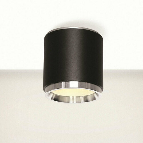 Sprawdź Oprawa natynkowa RETI/N 104 M LED 4,5W 360lm 3000K czarna z aluminiowym pierścieniem Elkim