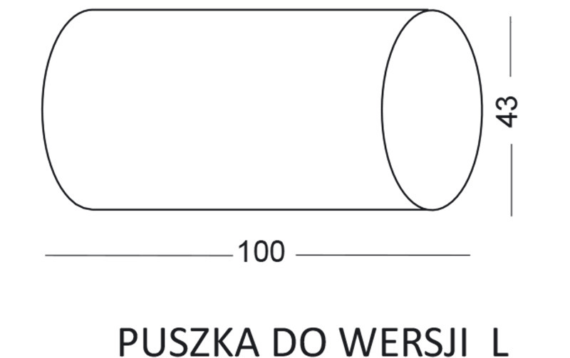 Zobacz Lampa schodowa, komunikacyjna LESEL 001 L Lampa schodowa, komunikacyjna LESEL 001 L