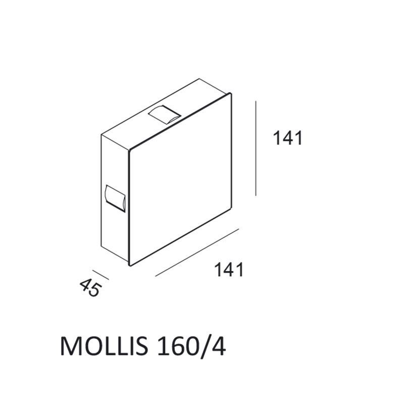 Zobacz Lampa ścienna MOLLIS 160/4 Lampa ścienna MOLLIS 160/4