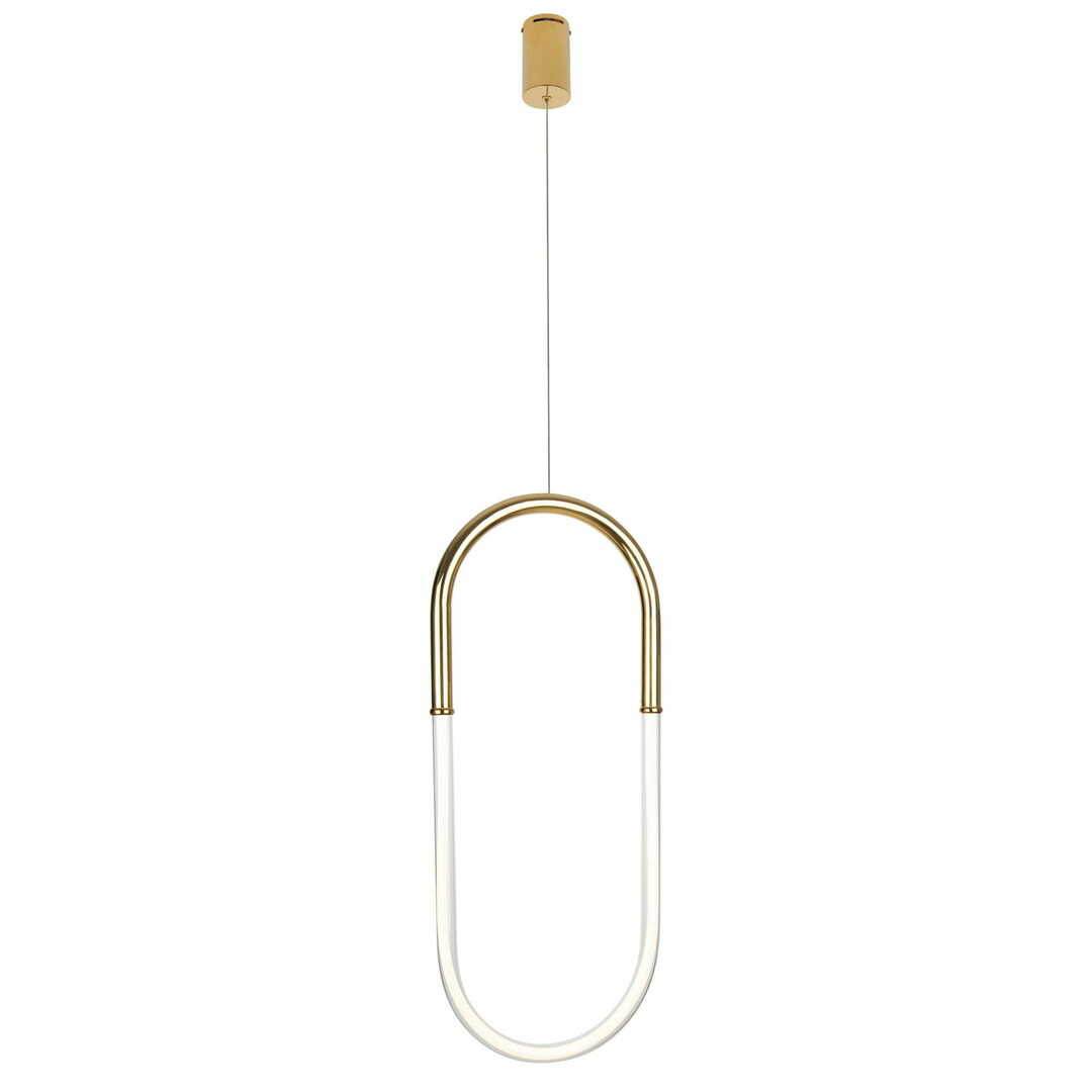 Sprawdź Lampa wisząca Max Light Olivia P0429D złota LED 15W 3000K 33 cm Lampa wisząca Max Light Olivia P0429D złota LED 15W 3000K 33 cm