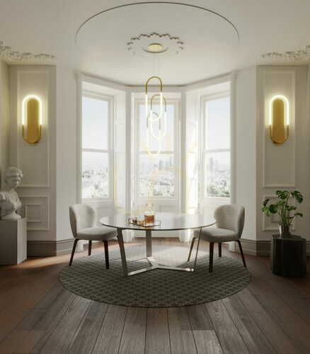 Sprawdź Kinkiet Max Light Olivia W0290D złoty LED 15W 3000K 83 cm