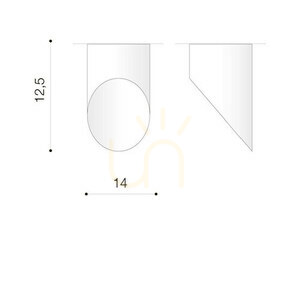 Downlight Azzardo MOMO 14 small 2