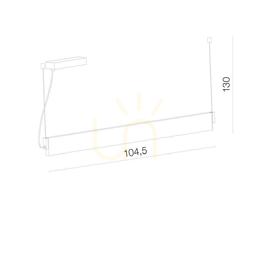 Obejrzyj Lampa Wisząca Azzardo NORMAN XL Lampa Wisząca Azzardo NORMAN XL
