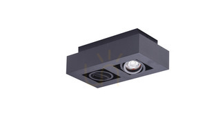 Downlight Azzardo NIKEA 2 GU10 BK small 1