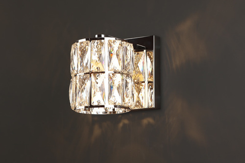 Sprawdź Kinkiet Max Light Diamante I W0205 chrom szkło metal G9 42W