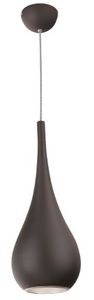 Lampa wisząca Max Light Drop czarna 20 cm metal E27 P0233 small 0