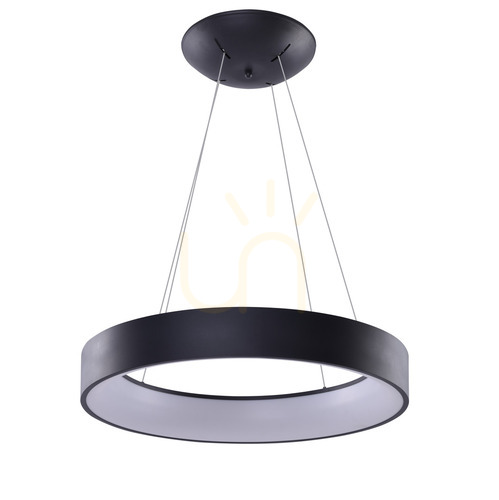 Sprawdź Lampa Wisząca Azzardo SOLVENT R 80 BK + REMOTE CONTROL