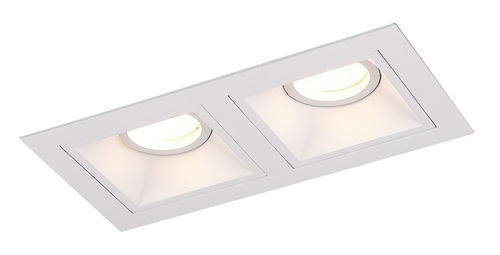 Sprawdź Oprawa wpuszczana Max Light Hit II biała 2xGU10 H0081