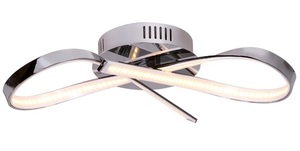 Plafon LED Max Light Infinity C0099 chrom 45x45 cm 14W small 0