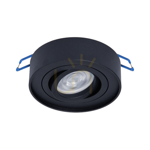 Sprawdź Czarna Oprawa Podtynkowa Nusa Round Black