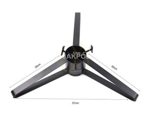 Stojak choinkowy metalowy JAKPOL Loft 06-12 czarny do drzewka 3 m small 2