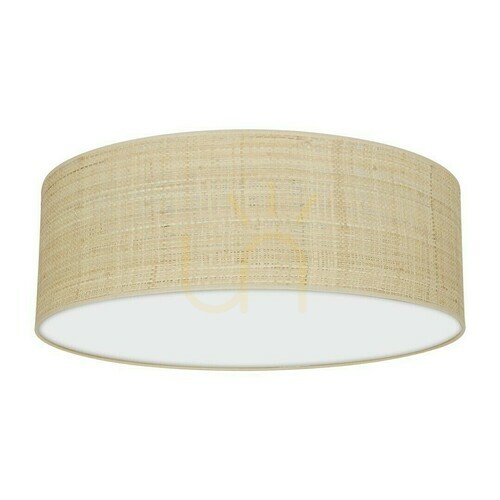 Sprawdź Plafon Milagro Marshall MLP7488 biały/rattan, 3×E27, Ø50 cm