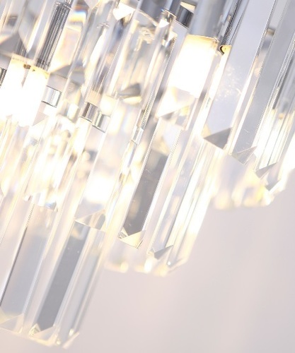 Sprawdź Lampa wisząca Max Light Monaco P0259 chrom 9xG9 42 cm