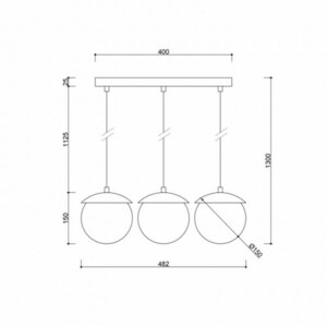 Lampa wisząca Ummo Kuul A small 5