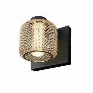 Kinkiet Max Light Mesh W0293 złoty LED 12x12 cm 3000K small 1