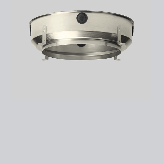 Sprawdź Oprawa sufitowa LED Bega 13029 srebrna aluminiowa Ø437 mm Oprawa sufitowa LED Bega 13029 srebrna aluminiowa Ø437 mm