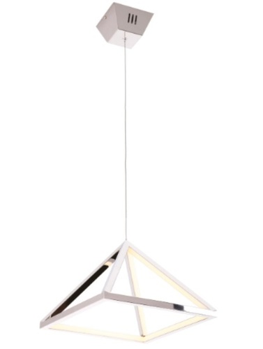 Sprawdź Lampa wisząca Max Light Peak S chrom 30 cm LED 20W P0273