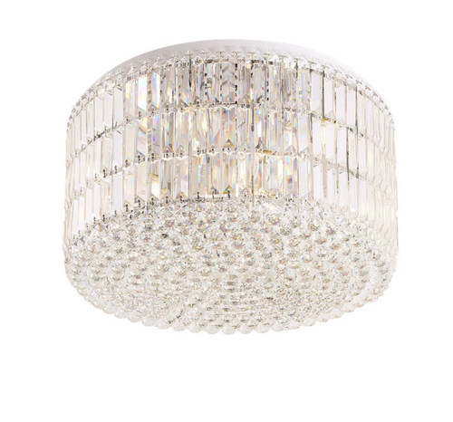 Sprawdź Plafon Max Light Puccini C0129 chrom kryształowy 80 cm 32xE14