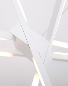 Lampa wisząca Max Light Spider P0270 biała LED 33W 114 cm small 2
