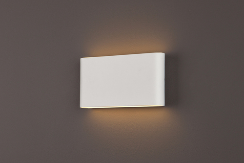 Sprawdź Kinkiet Max Light Zone W0201 biały LED 8W IP44 17,5 cm