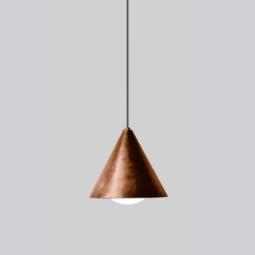 Sprawdź Lampa wisząca miedź BEGA 31073 E27 - szkło opalowe dmuchane metodą tradycyjną