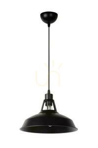 Lampa wisząca Lucide BRASSY/BIS czarna metalowa vintage loft E27 31 cm 43401/31/30 small 1